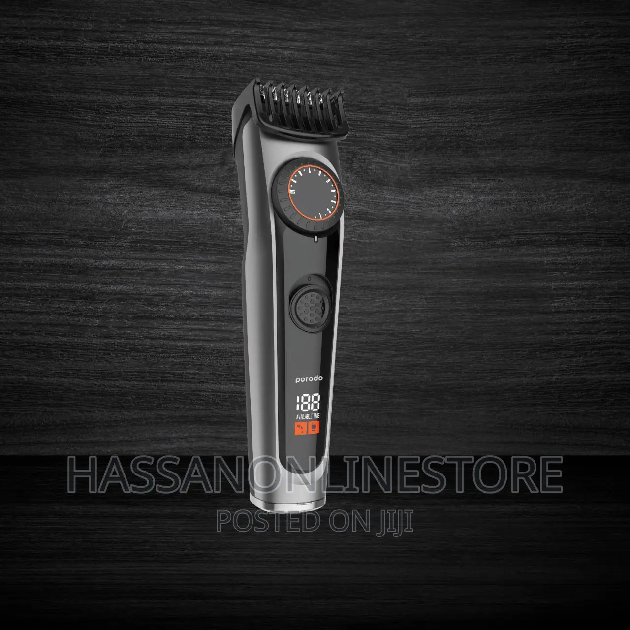 Porodo Lifestyle Beard Trimmer With Digital Display