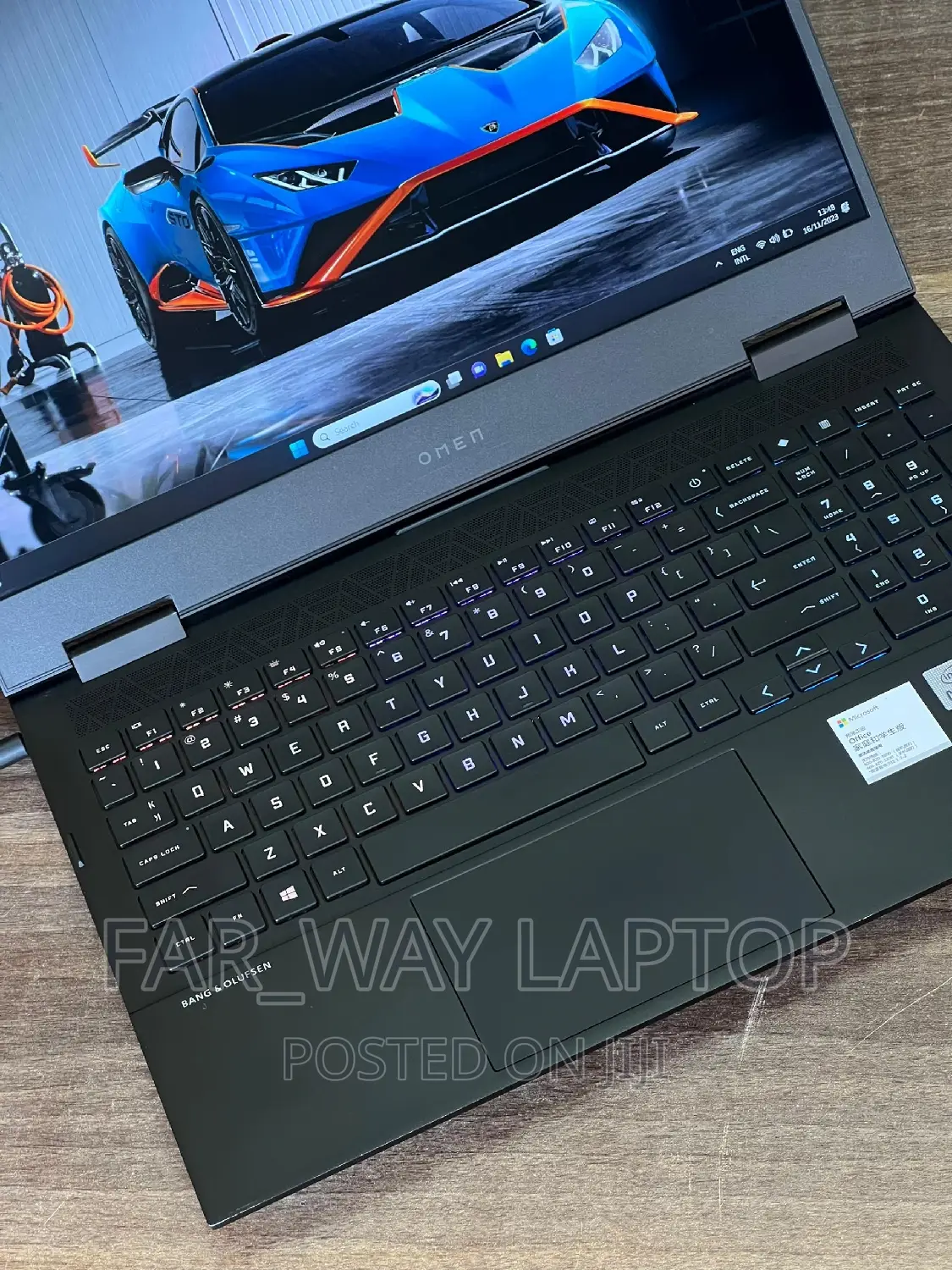 New Laptop HP Omen 15-Ce0xx 16GB Intel Core I7 SSD 512GB