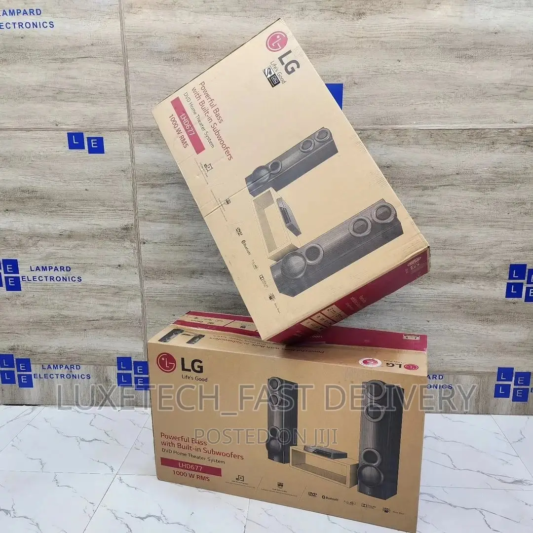 Lg Hometheater 1000 Watts With Built-in Subwoofers