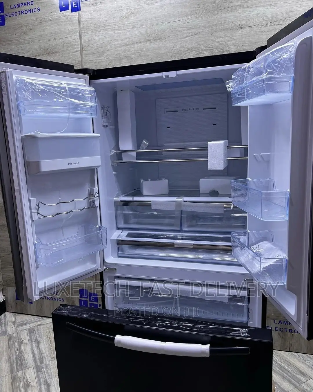 Hisense French Door Refrigerator 536-litres Non-frost