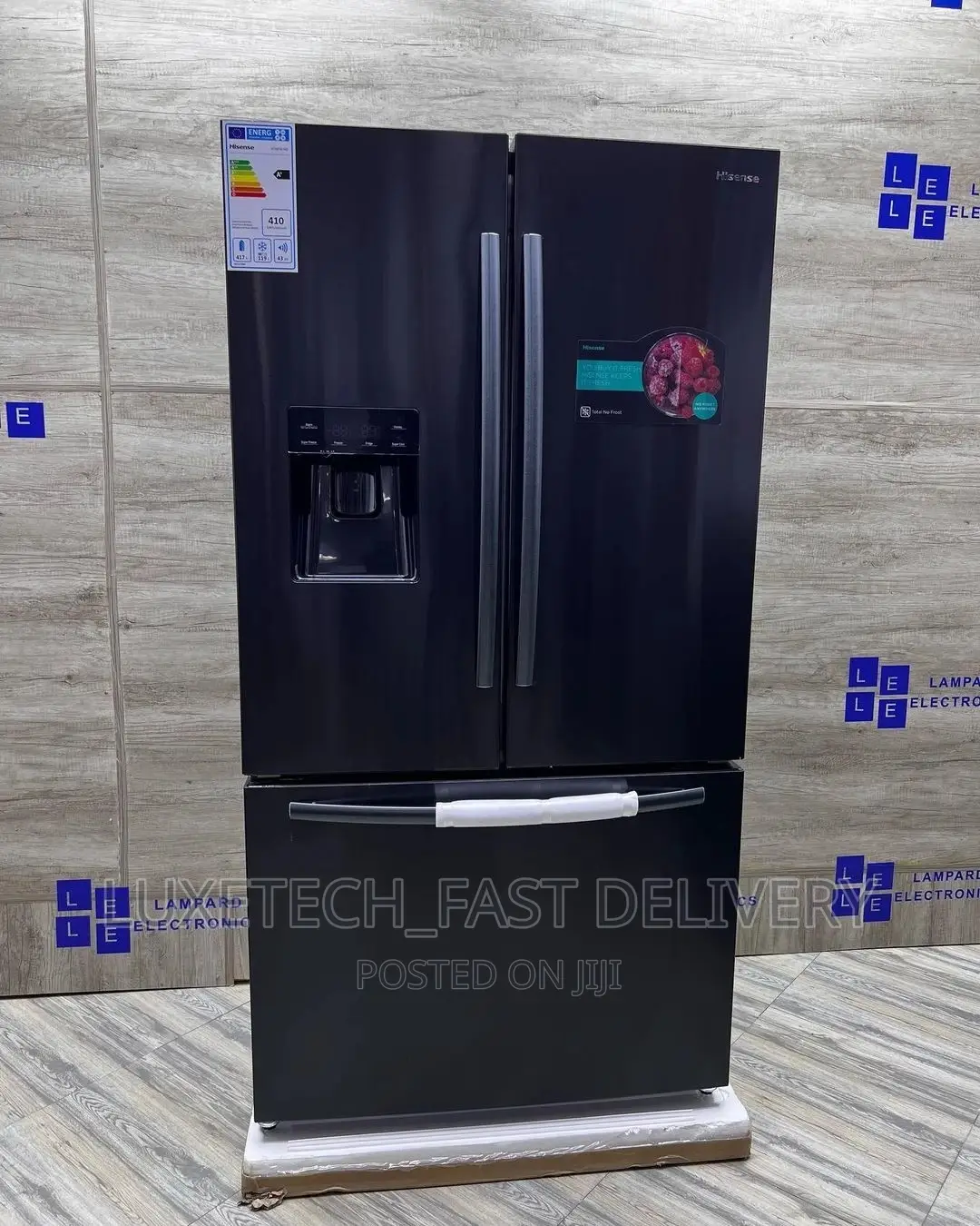 Hisense French Door Refrigerator 536-litres Non-frost