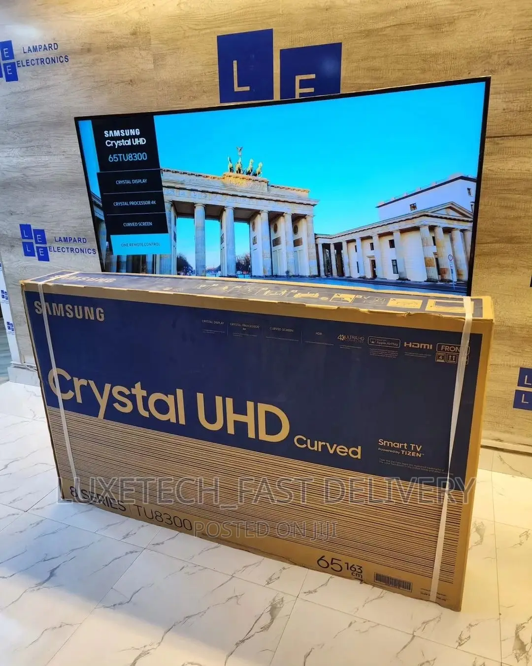 Samsung Curved 65 Inches Crystal Uhd Smart TV 8 Series
