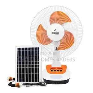 Rechargable Fan With Solar