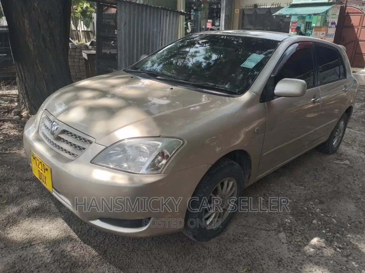 Toyota Allex 2003 Gold