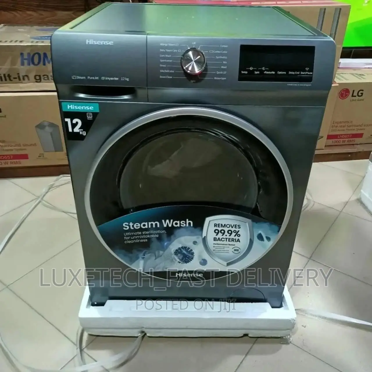 Hisense 12kg Automatic Washing Machine