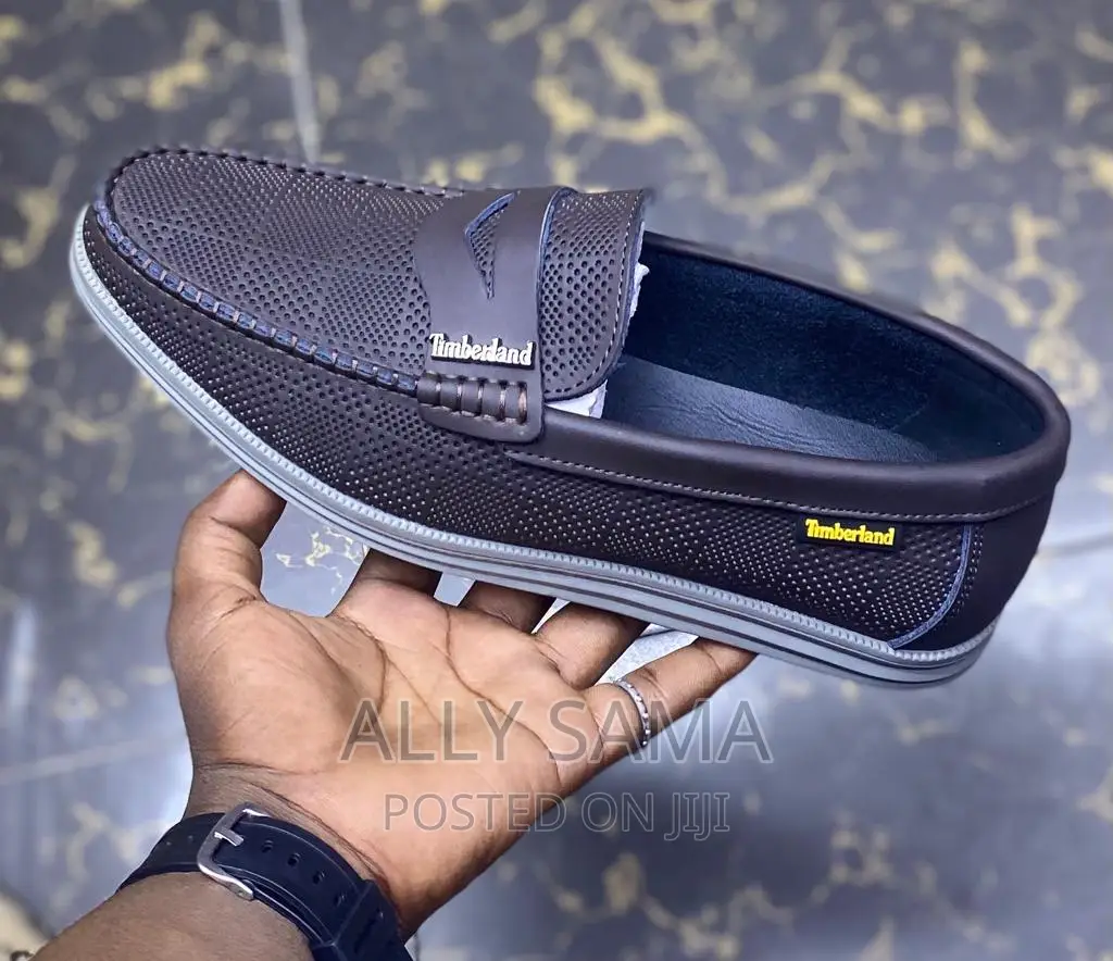 Loafers Timberland Coffee Qood Quality Material Leather