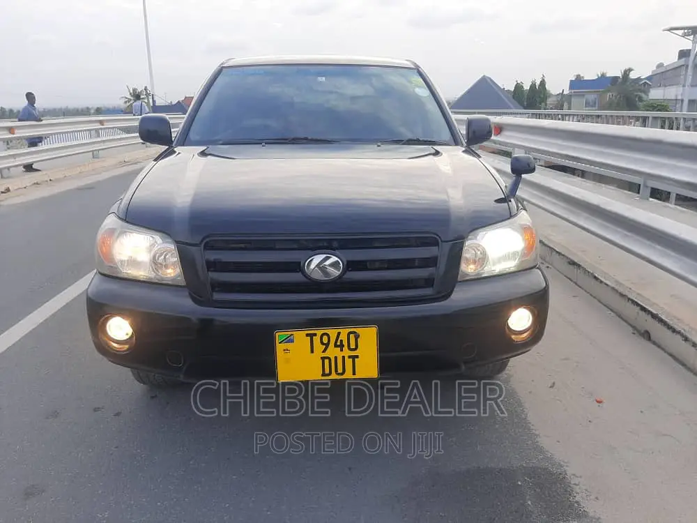 Toyota Kluger 2003 Black