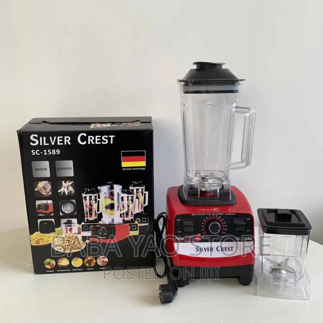 Multi Function Heavy-Duty Robots Double Jug 2.5lt Blender.