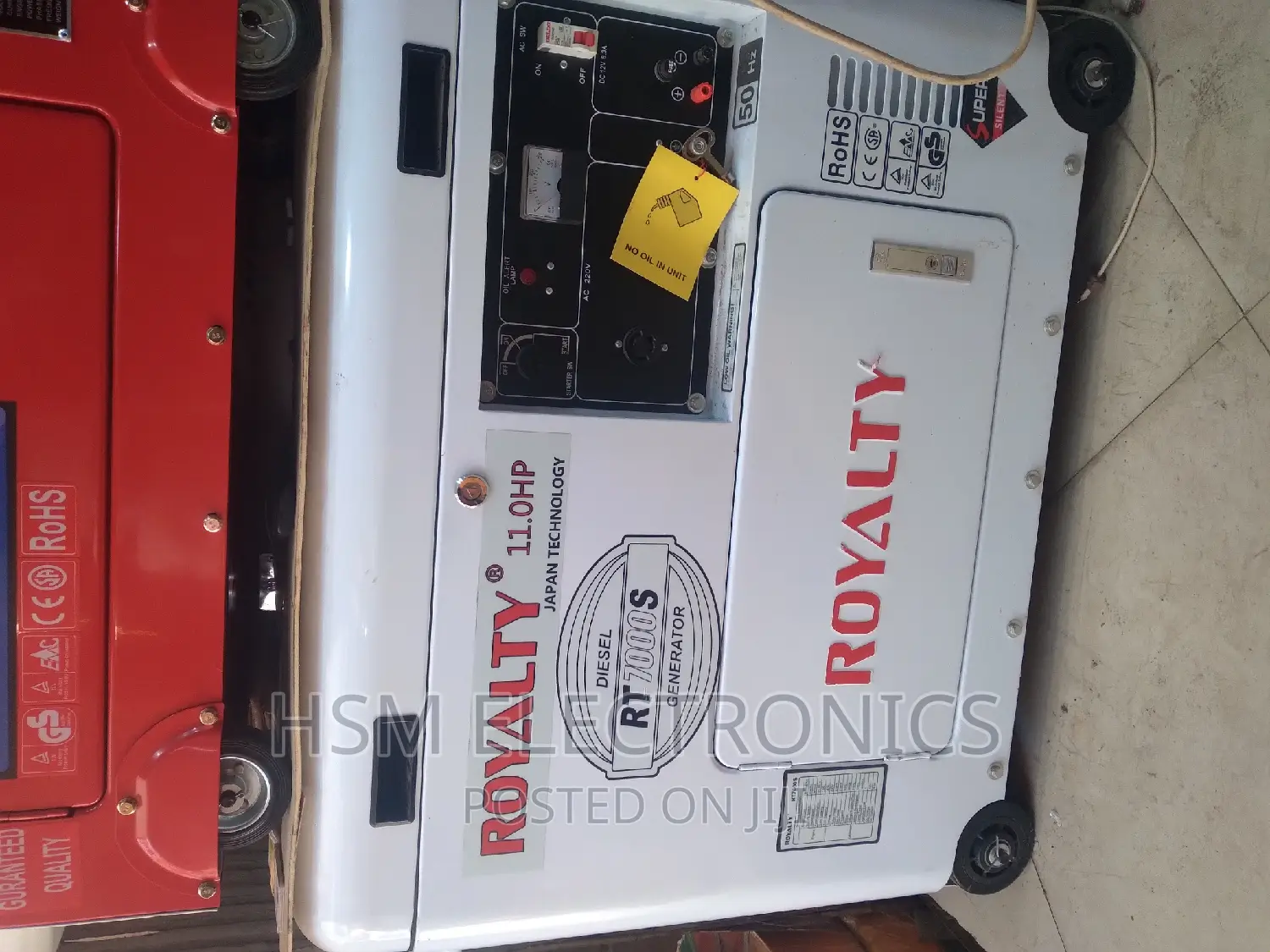 Royalty Rt7000s Generator