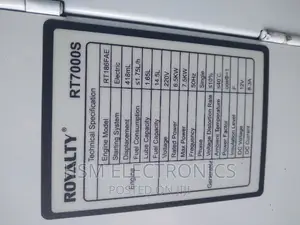 Royalty Rt7000s Generator