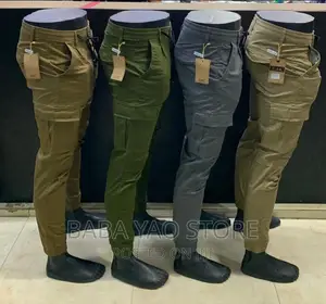 Men's Multi-Pocket Casual Pants/Street Wear Pants.