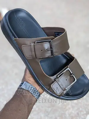 Ecco Original Coffee Material Pure Leather