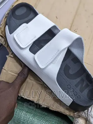 Ecco Original White Material Pure Leather