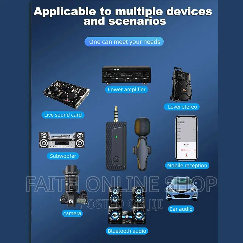 K35pro Wireless Microphone {DOUBLE}