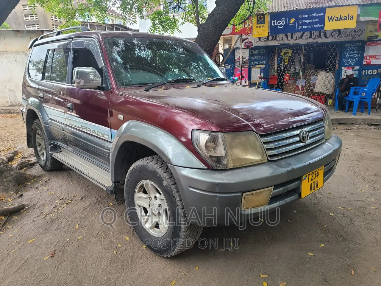 Toyota Land Cruiser Prado 2000 Red