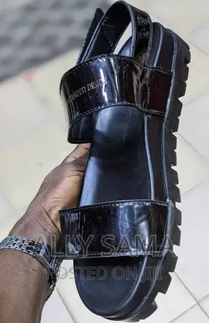 Mens Sandals GIUSEPPE ZANOTTI Black Original