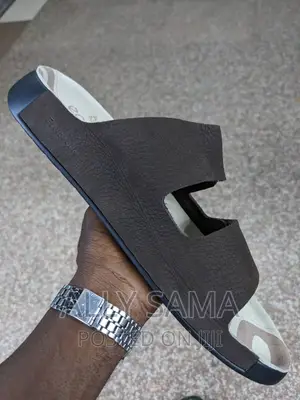 Mens Sandals ECCO Coffee Material Pure Leather