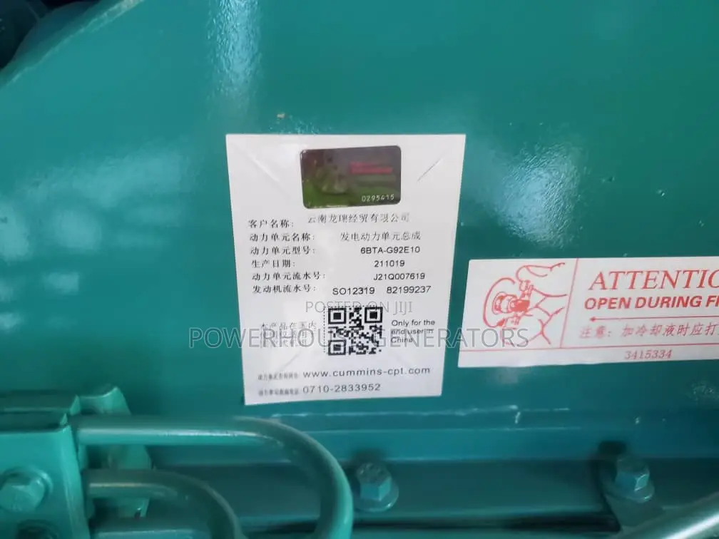 Generator Cummins Power 125kva