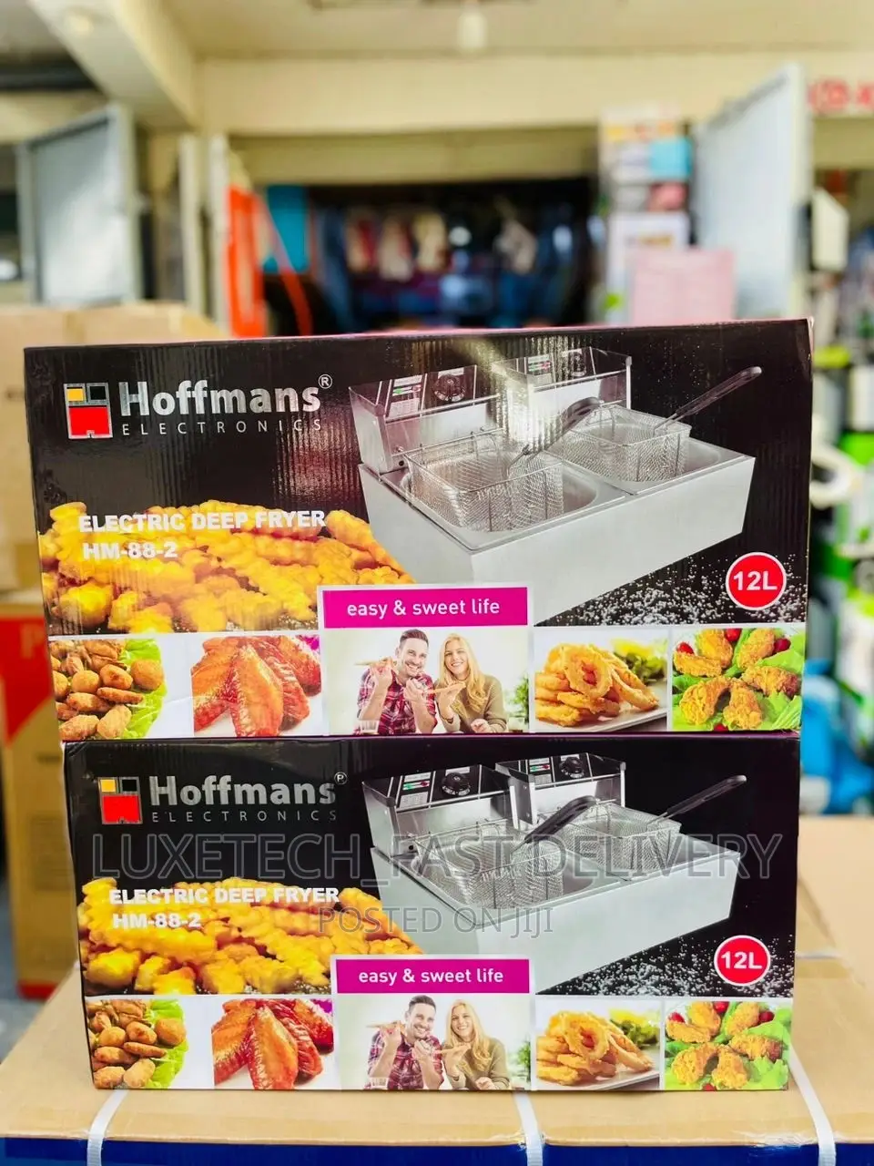 Electric Deep Fryer 12 Litres Stainless Steel