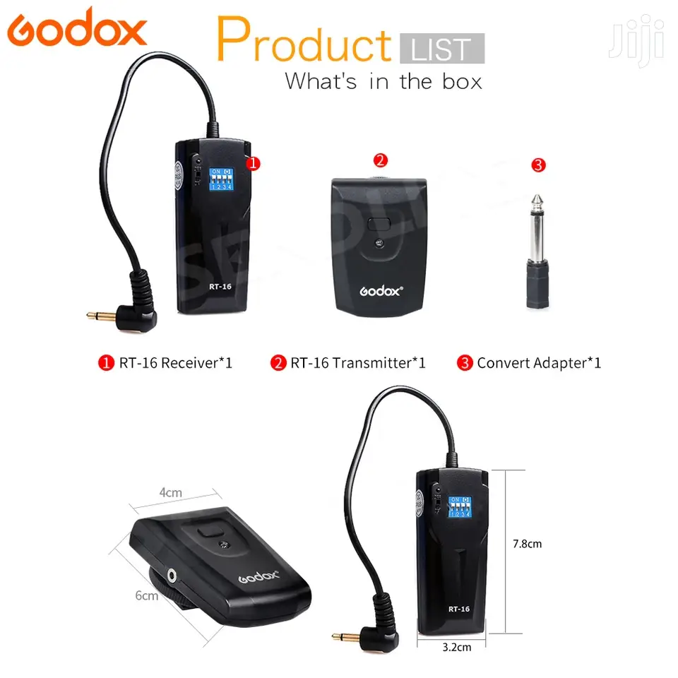 GODOX RT-16 16 Channels Photo Studio Wireless Trigger