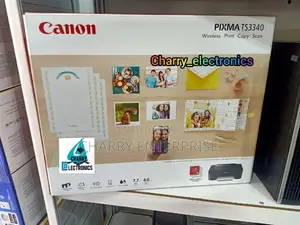 Canon Wireless Printer PIXMA TS3340 Print , Copy , Scan