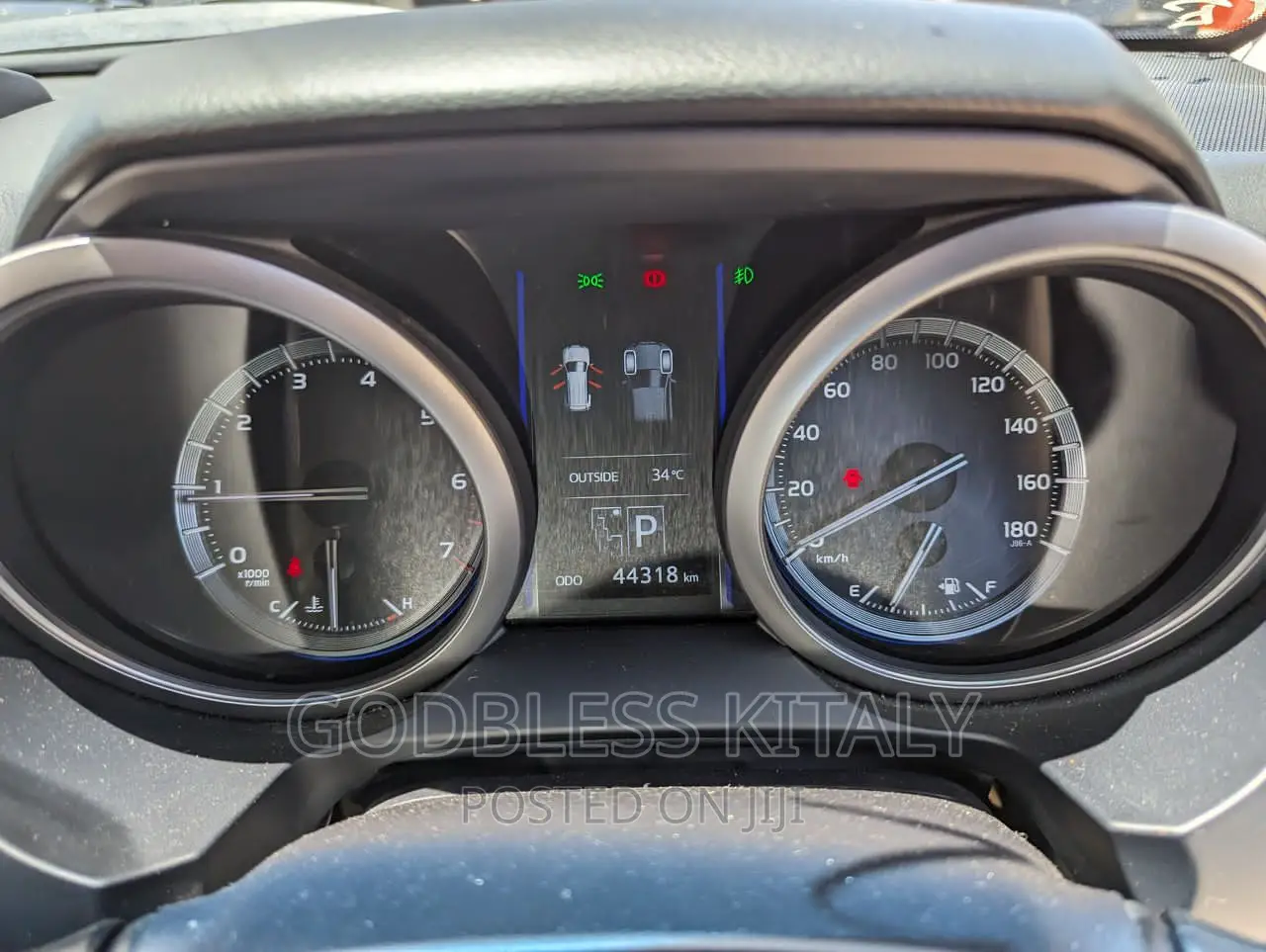 Toyota Land Cruiser Prado 2015 Black