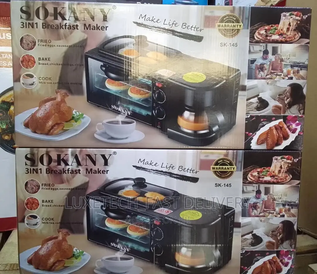 Sokany Breakfast Maker 3 in 1