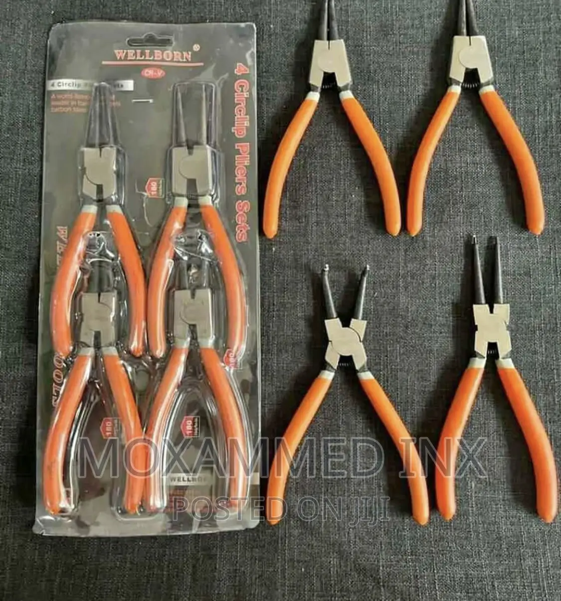 Wellborn Pliers Set 4pcs