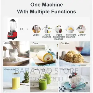 Multi Function Heavy-Duty Robots Double Jug 2.5lt Blender.