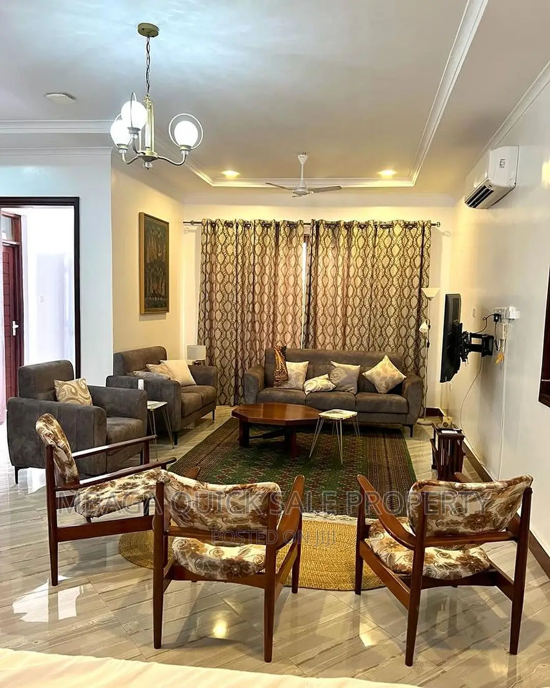 Furnished 3bdrm Villa in Msasani for rent