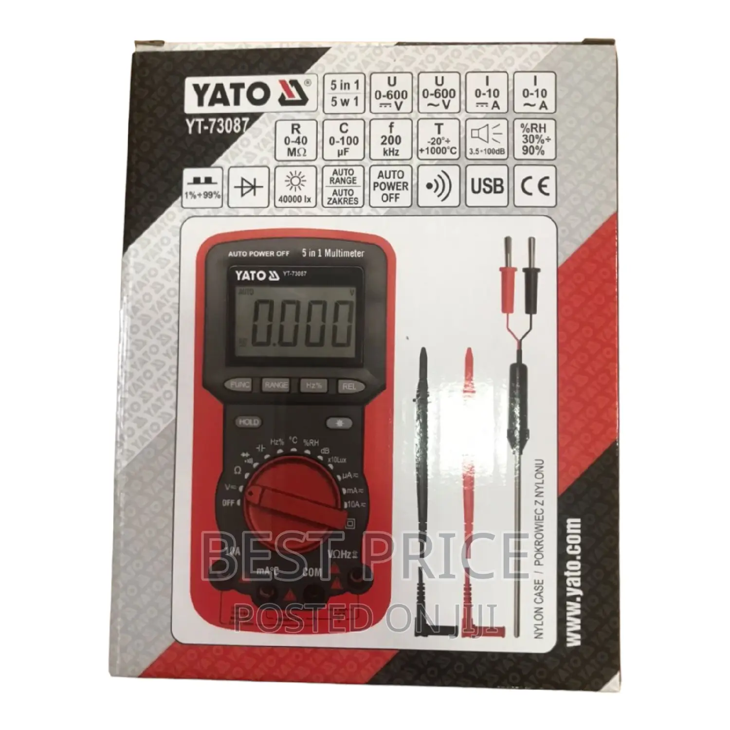 Yato Digital Multimeter YT -73087