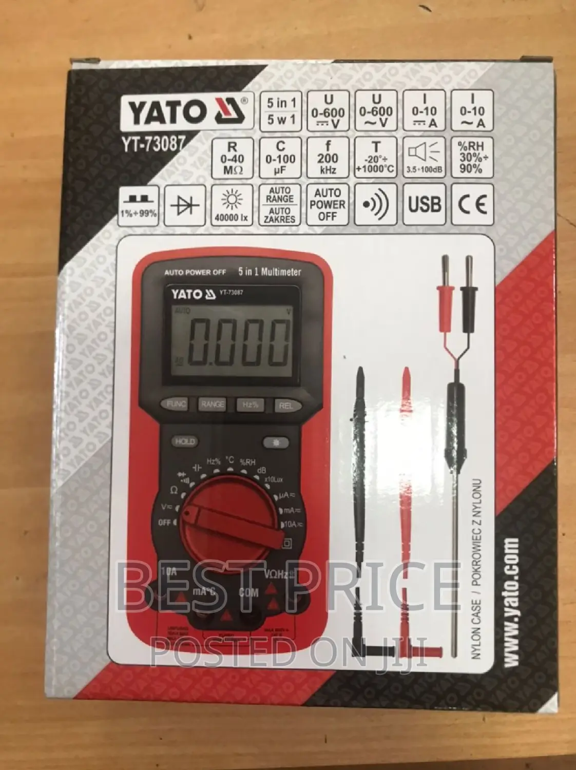 Yato Digital Multimeter YT -73087