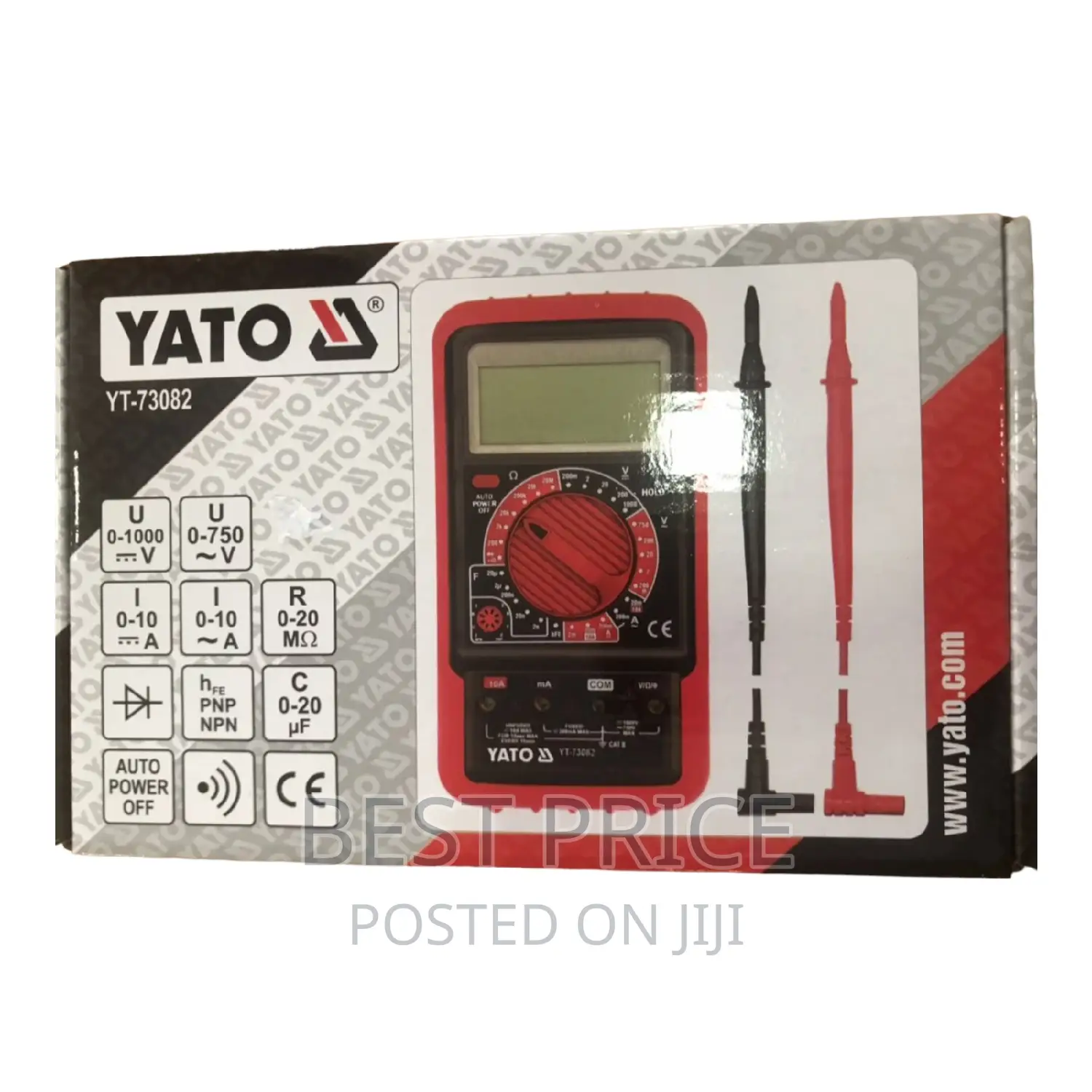 Yato Digital Multimeter YT -73082