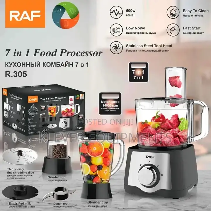 RAF 7 in 1 Food Processor