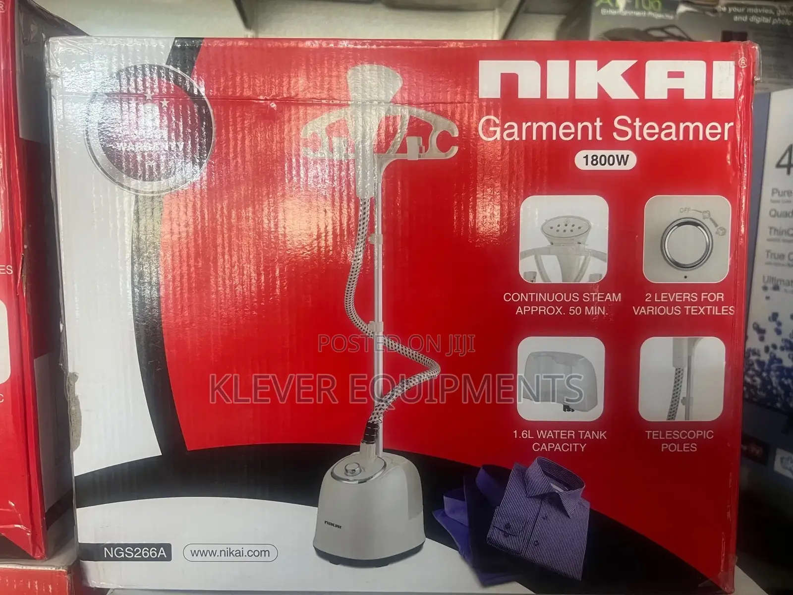 NIKAI Garments Steamer NGS266A
