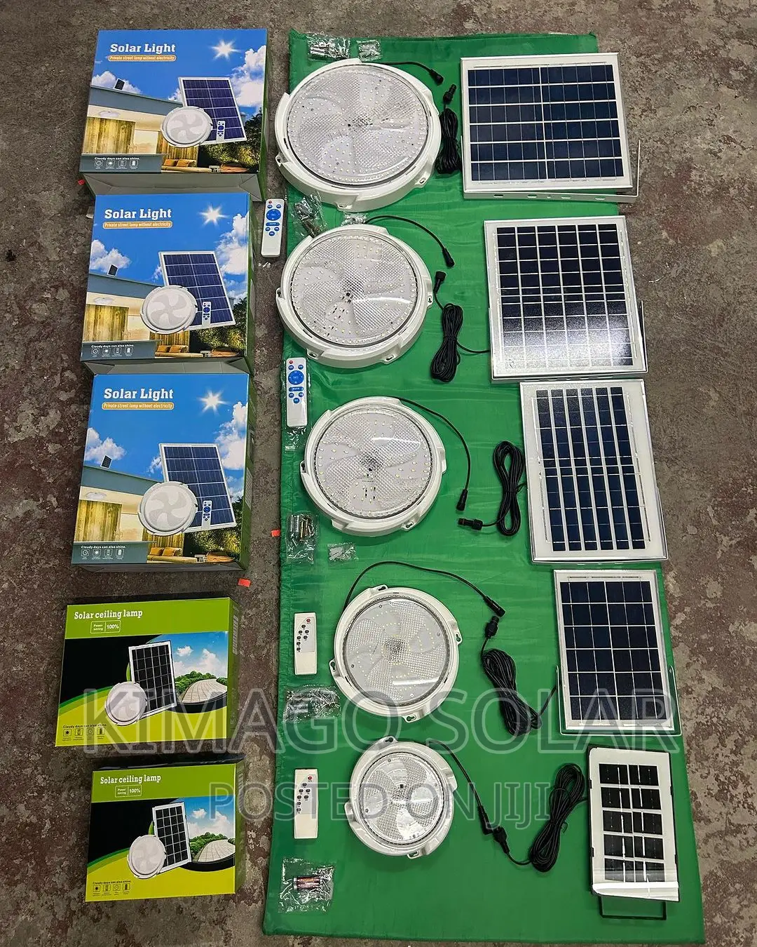 Taa Za Solar Umeme Bila KUKATIKA Umeme Wa Jua