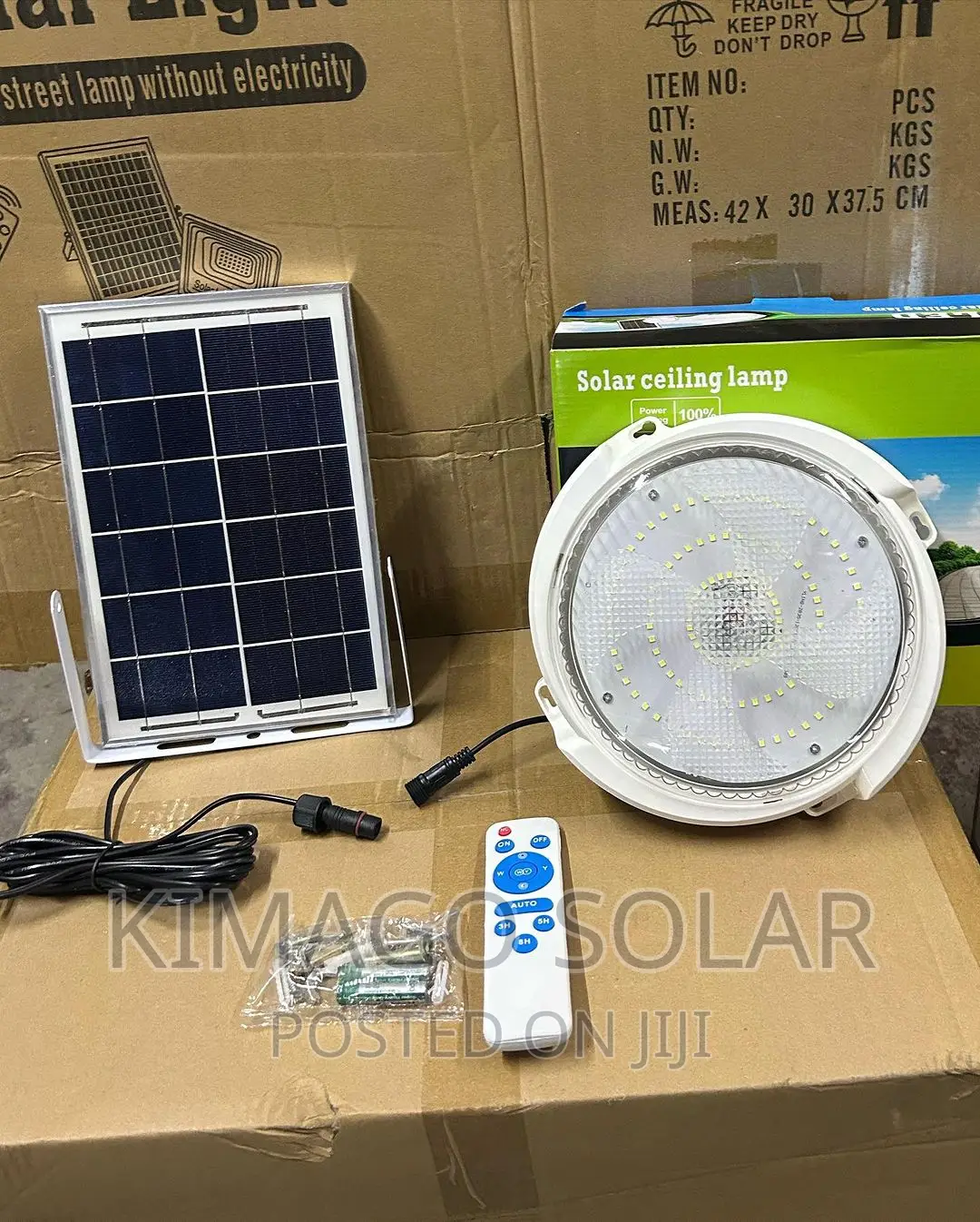 Punguza Gharama Za Bili Ya Umeme Taa Ya Solar Ndani 40W