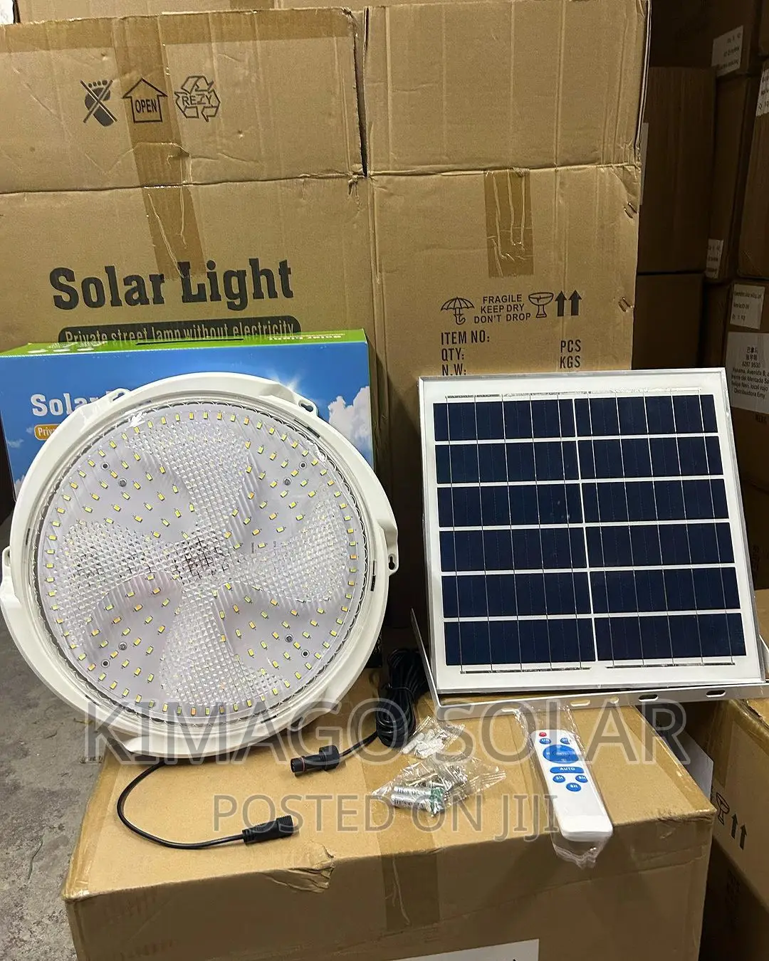 Taa Ya Solar Kiboko Ya Giza Ndani Kwako 40W