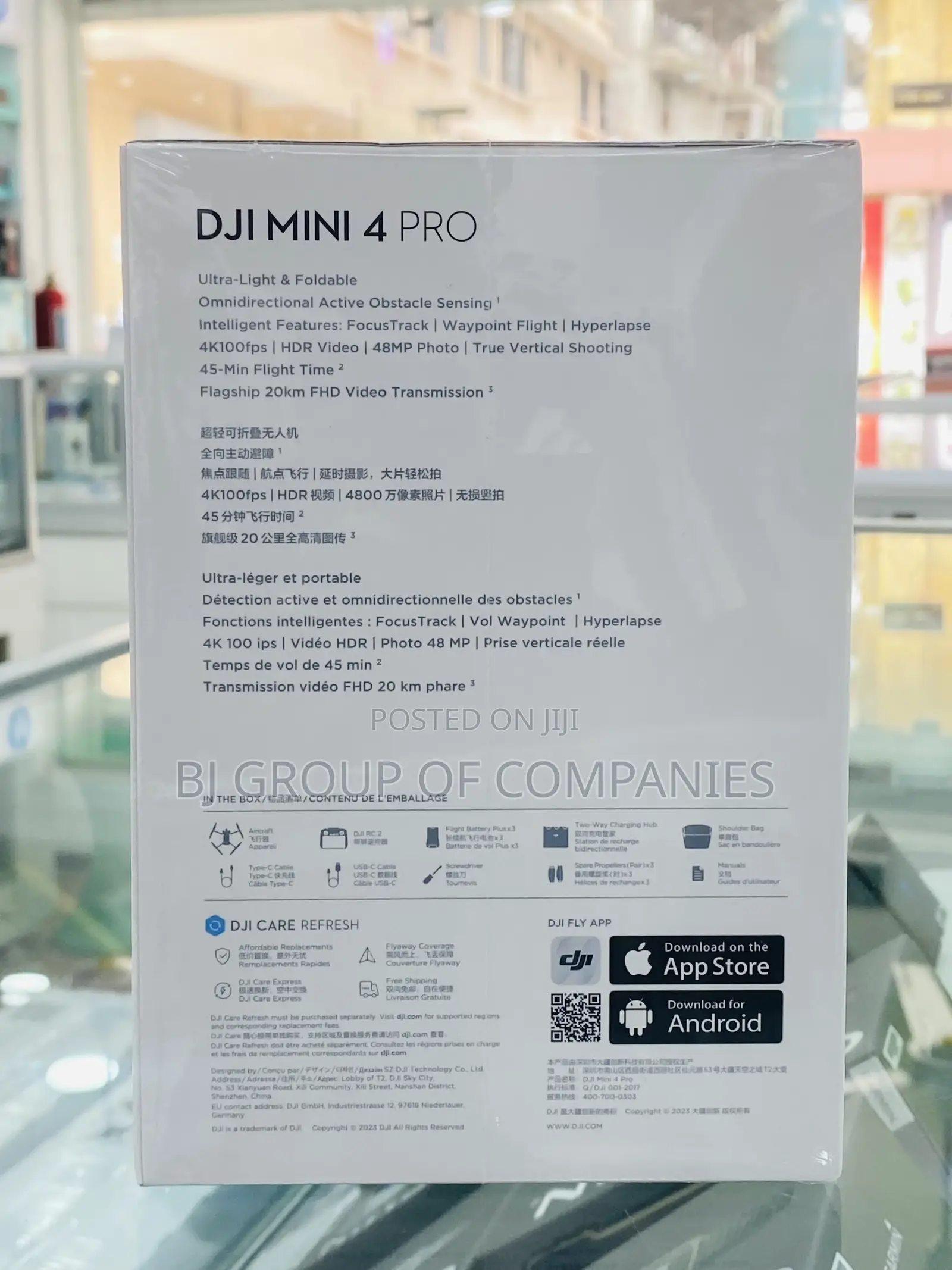 DJI Mini 4 Pro Drone Fly More Combo Plus With RC 2 Controlle