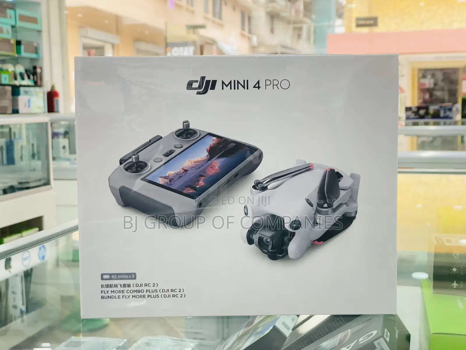 DJI Mini 4 Pro Drone Fly More Combo Plus With RC 2 Controlle