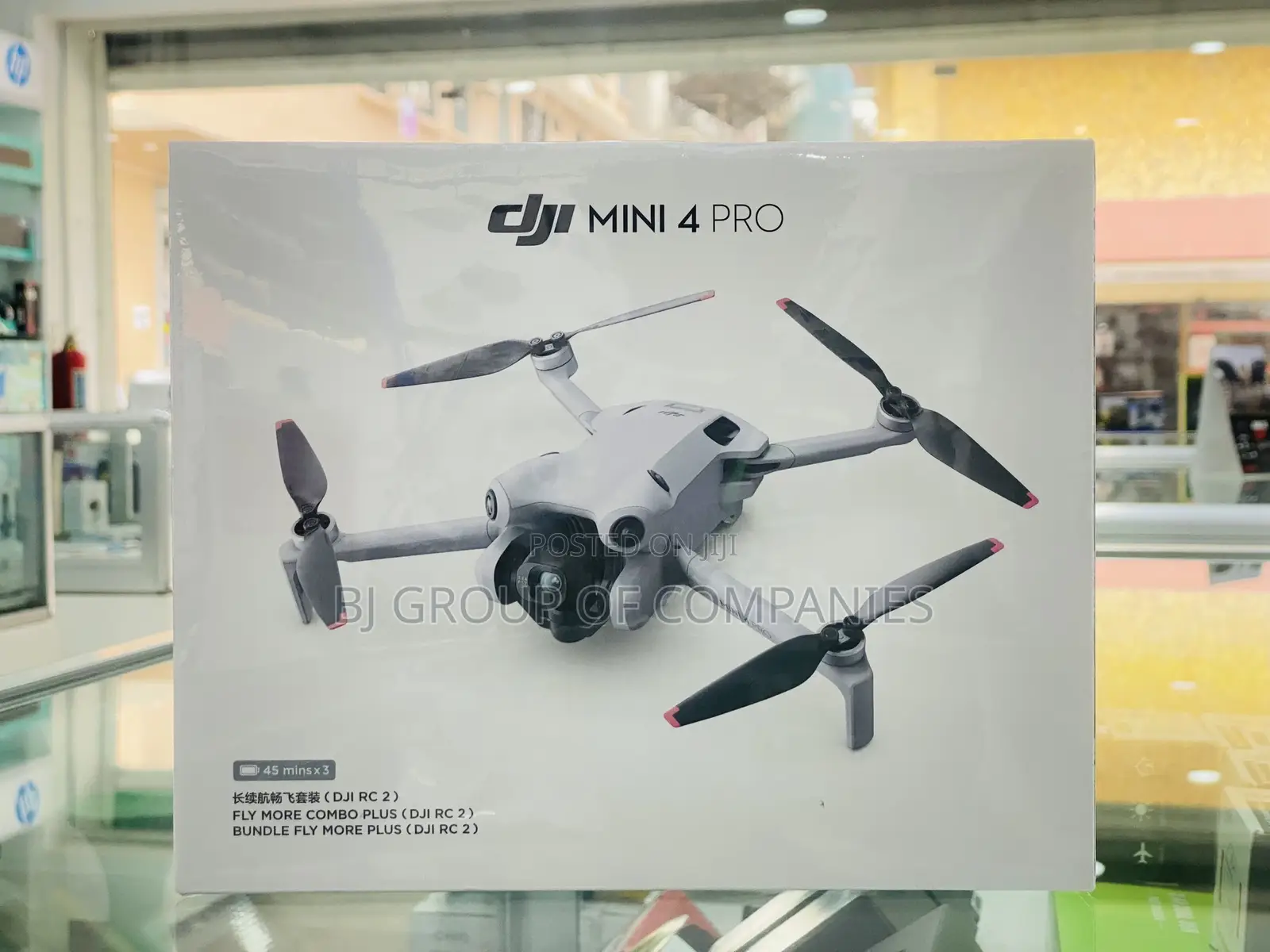 DJI Mini 4 Pro Drone Fly More Combo Plus With RC 2 Controlle