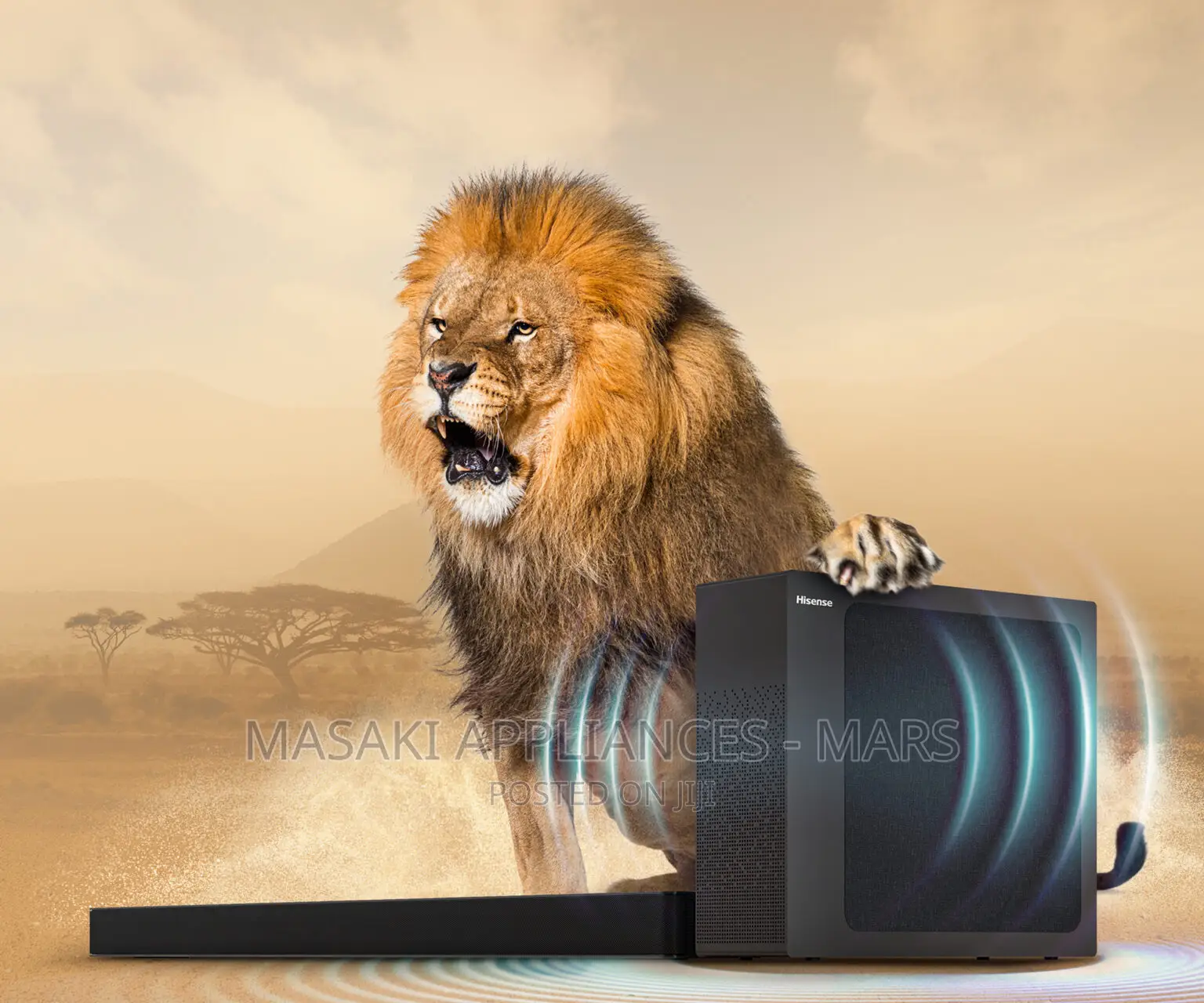New Hisense 2.1ch Soundbar With Wireless Subwoofer | Hs2100