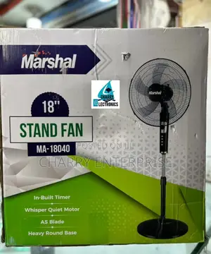 Marshal Stand Fansize 18"In-Built Timer Heavy Base