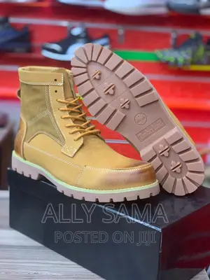Timberland Boots Brown Original Material Leather