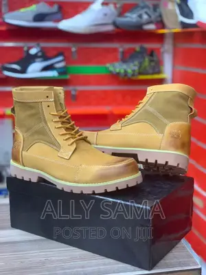 Timberland Boots Brown Original Material Leather