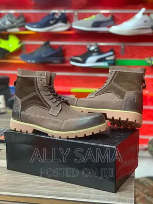 Timberland Boots Coffee Original Material Leather