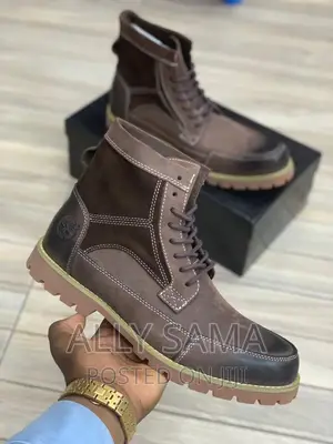 Timberland Boots Coffee Original Material Leather