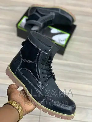 Timberland Boots Black Original Material Leather