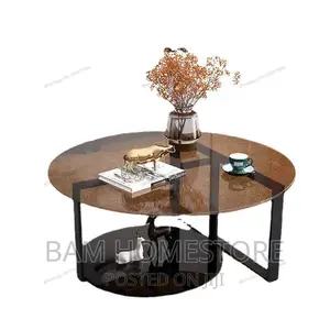Glass and Wooden Table