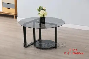 Glass and Wooden Table